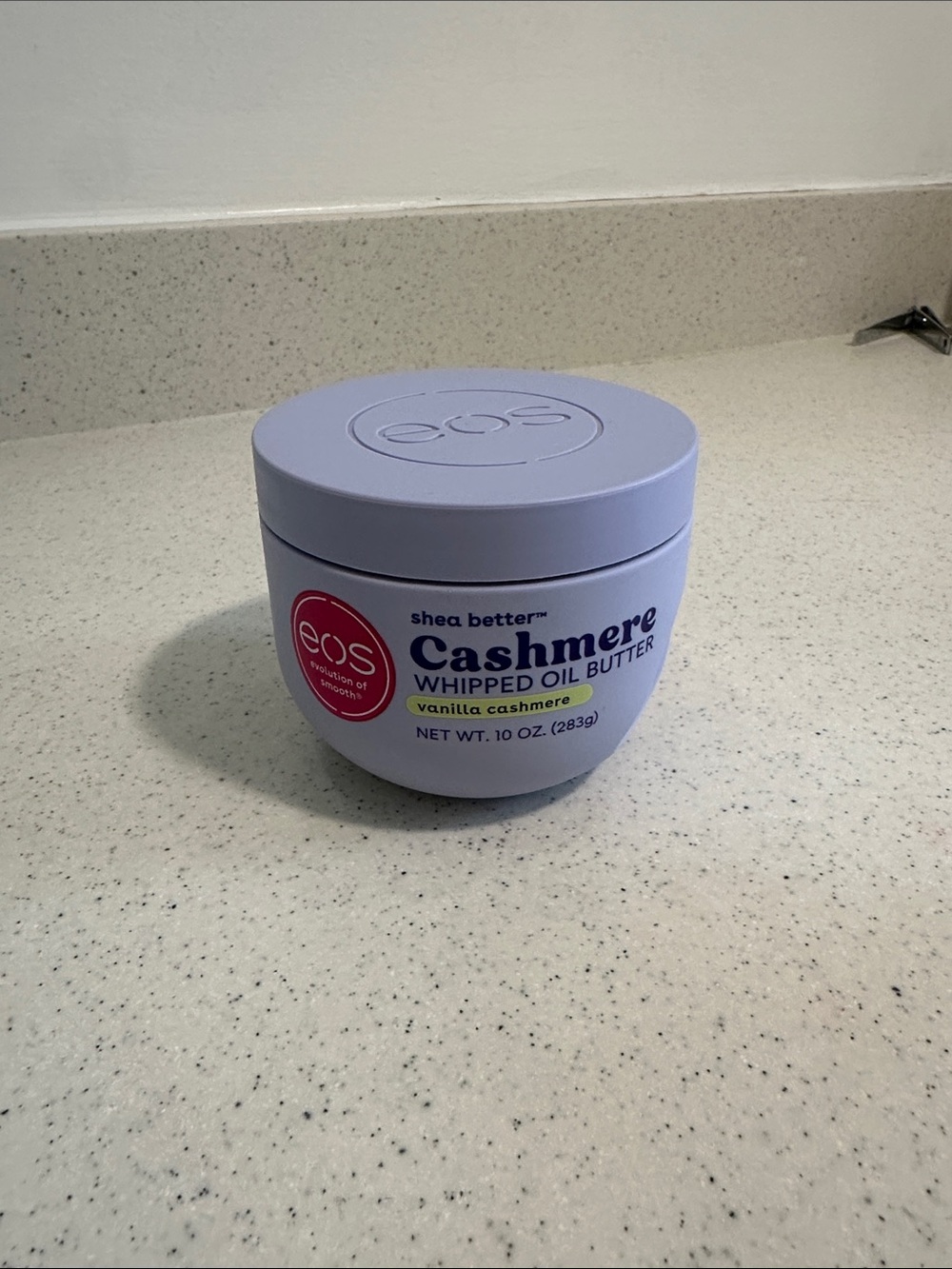 eos Cashmere Whipped Oil Butter - Lavender Lilac Jar